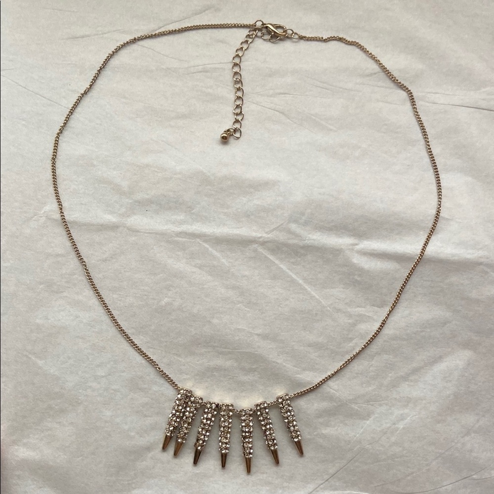 Vintage Rhinestone Necklace - Picture 11 of 12